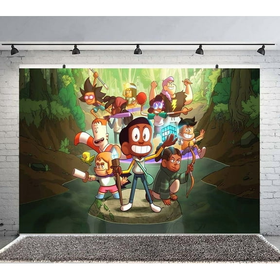 CRAIG OF THE CREEK Backdrop Banner Party Supplies Poster Movie Theme Background for Photography Kids Birthday Decorations