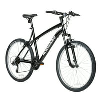 Decathlon Rockrider ST50 26 Inch 21-Speed Aluminum Mountain Bike (Black, Small)