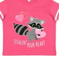 thumbnail image 4 of Inktastic Stealin' Your Heart Cute Raccoon Boys or Girls Toddler T-Shirt, 4 of 5