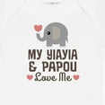 thumbnail image 4 of Inktastic My Yia Yia and Papou Love Me Boys or Girls Baby Bodysuit, 4 of 5