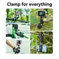 thumbnail image 4 of Bike Handlebar Seatpost Clamp Mount for GoPro Hero 12/11/10/9 – 360° Adjustable Ball Head, Aluminum Alloy, Anti-Slip Grip, Compatible with Action Cameras & Smartphones, 4 of 22