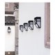 thumbnail image 4 of Luz de pared solar inalámbrica impermeable para exteriores para valla, porche, garaje, luz blanca cálida, paquete de 2 JAMW Sencillez, 4 of 5