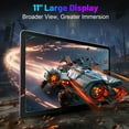 thumbnail image 5 of Portable Pad Gift Multi Window Display Big Screen Fully Laminated Screen 6GB + 12GB for Family Friends Study Entertainment Purple, 5 of 11