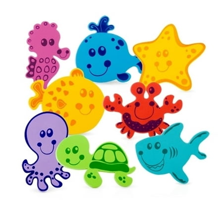 Nuby Foam Bath Animal Characters, 16 Piece - Walmart.com