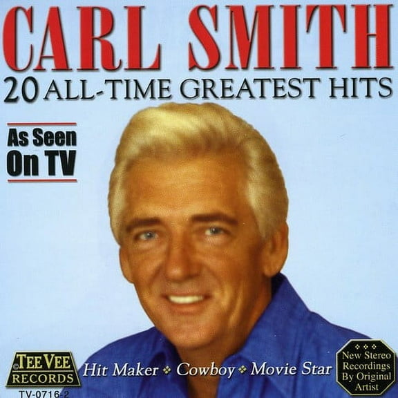 Carl Smith - 20 All Time Greatest Hits - Music & Performance - CD
