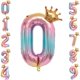 thumbnail image 4 of Injueey 15 unids/lote de globos de cumpleaños para niña con globo de número rosa de 32 pulgadas, decoración de fiesta de cumpleaños 3/3, aniversario Kits de decoración para fiestas uno Injueey HA002734-01, 4 of 6