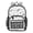 Arrow Seamless Pattern, variant on Iauyy Clear Backpack Heavy Duty PVC Transparent Backpack for College Workplace, Pumpkins and Autumn