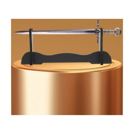 LABSERRON 2Pcs Black Sword Stand Holder For Game Room In Simple Style