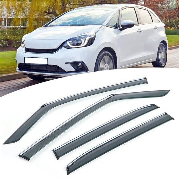 Window Deflector, Vent Electrosilvering 4pcs Shade Deflector Weather Shield, For Window Shading