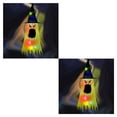 thumbnail image 3 of Wosthever Sombrero con luces LED para vacaciones de Halloween, decoración para fiesta, sombrero colgante, sombrero de brillante, accesorio Geistergesicht leuchtet gelb 2piezas, 3 of 6