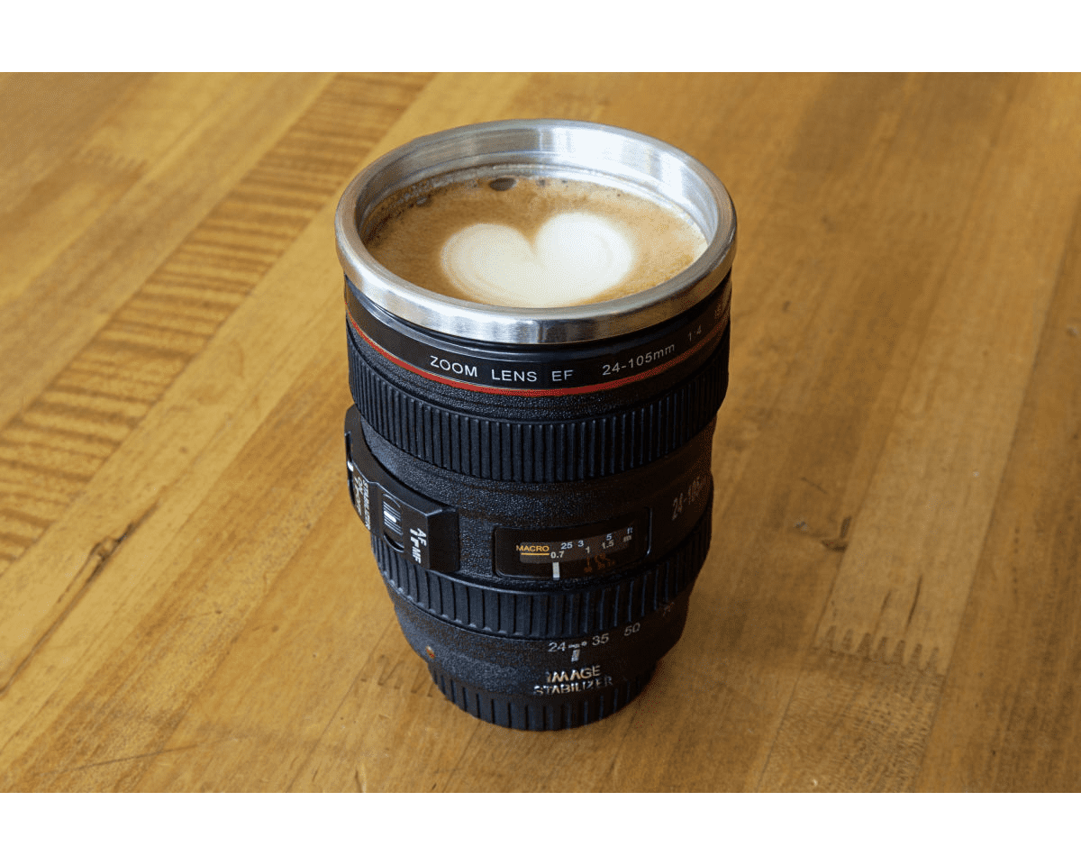 Camera Lens Coffee Travel Cup Walmart Com Walmart Com