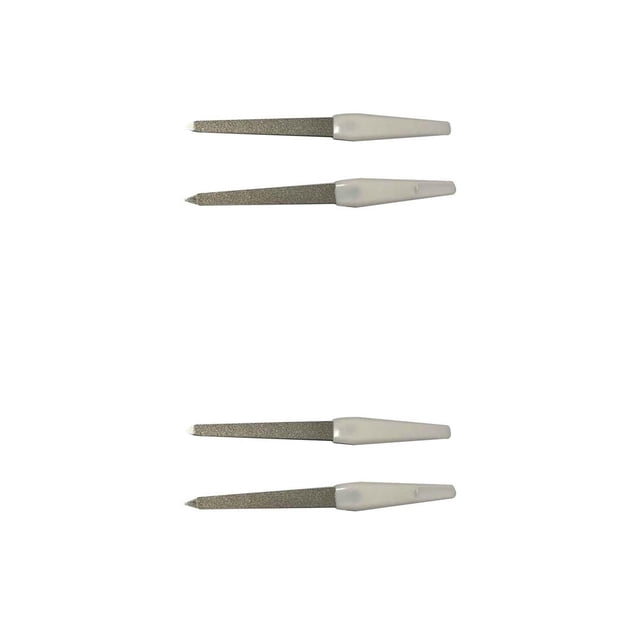 Lima de uñas de doble cara Vogacara 5 uds metal fuerte manicura pedicura 14.8cm