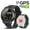 black+green, two straps, variant on FITORA GPS Sports Smart Watch for Men Women 1.39"HD Screen ,Bluetooth Answer/Make Calls,Reverse Charging,30 Days Standby,1 ATM Waterproof Flashlight Fits for Iphone/Android,2 Replacement Straps
