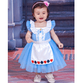 thumbnail image 2 of IKALI Baby Girls Princess Costume Alice Dress up Clothes for Birthday Party 6M-4T, 2 of 7