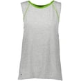 thumbnail image 3 of Holloway Sportswear XL Womens GUNNER SHIRT Athletic Heather/Lime 229379, 3 of 4