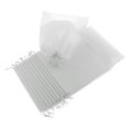 thumbnail image 2 of Bolsas de Zapato con Cordón de Tela No Tejida para Hombres de 12 Piezas Embalaje de Soporte de Ventana Transparente Blanco Macarena Bolsa organizadora de zapatos, 2 of 8
