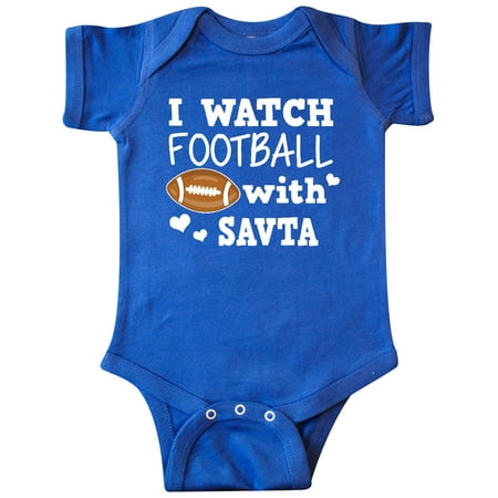 

Inktastic I Watch Football with My Savta Gift Baby Boy Bodysuit