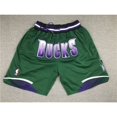 thumbnail image 1 of Bucks Shorts Verts Nba Rétro Pantalons d'Entraînement Rouille, 1 of 2