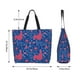 thumbnail image 5 of Balery Chicken and Rooster Bolsa Tote Estilo Estético con Cremalleras, Bolsa de Hombro, Bolsa de Compras Grande y Plegable, 5 of 8