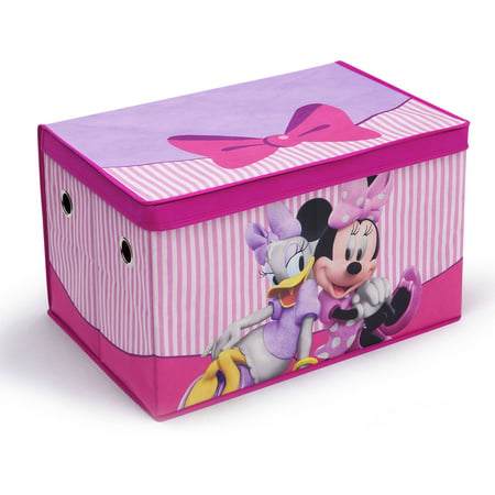 Disney Minnie Mouse Fabric Toy Box Image 1 of 3