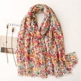 thumbnail image 1 of Women's Scarf Lightweight Pattern Fashion Spring Autumn Winter Scarf Shawl, 1 of 5