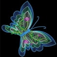 thumbnail image 3 of Cuadros Decorativos Kit de pintura de diamante 5D mariposa forma especial parcial taladro DIY (KA415) Wdftyju embutido en tela, 3 of 8
