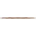 thumbnail image 3 of Ekena Millwork 32"OD x 12 3/8"ID x 3/8"T Eleanor Wood Fretwork Pierced Ceiling Medallion, Walnut, 3 of 3