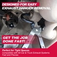 thumbnail image 4 of Herramienta para desmontar colgadores de escape, alicates Msuhettu Heavy-Duty, 4 of 6