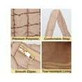 thumbnail image 5 of Gustave Quilted Tote Shoulder Bag for Women Lightweight Padded Puffy Casual Slouchy Hobo Bag Large Capacit Handbag Purse with Zipper "Khaki", 5 of 9