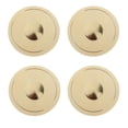thumbnail image 2 of Cubierta inferior del cilindro de bajo de 4 piezas, reparación de instrumentos musicales de cuerno francés, accesorio de bricoje Yuyangstore Cubierta inferior de bajo de trompa, 2 of 8