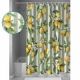thumbnail image 3 of Thanksgiving Pumpkin Shower Curtain Set ，Waterproof Fabric Shower Curtains Fall Maple Leaf Shower Curtains for Bathroom,Bathroom Decor 48"x72", 3 of 7