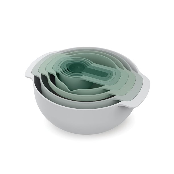 Set de preparación de alimentos Joseph Joseph Nest 9 Plus Sage Green