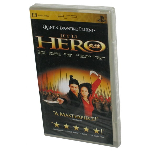 Jet Li Hero Sony PSP Video UMD Movie Disc