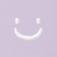 thumbnail image 2 of Dalix Lil Smile Cropped Tee Lightweight High Waisted Short Sleeve Summer Shirt Womens in Lavender L Large, 2 of 5