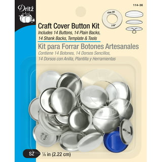 Button cover, imitation nickel-plated brass, 18mm round. Sold per pkg of  100. - Fire Mountain Gems and Beads