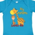 thumbnail image 4 of Inktastic My Grandma Loves Me Giraffe Boys or Girls Baby Bodysuit, 4 of 5