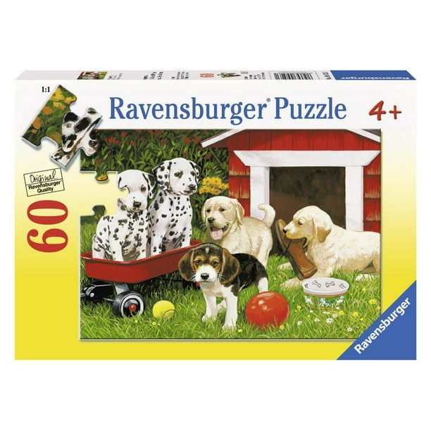 Ravensburger - 09526 Puzzle de 60 Pièces pour Chiots