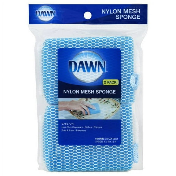 Butler Home Products LLC, Dawn 2 Pack Nylon Mesh Sponge, 2 sponges