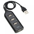 thumbnail image 1 of High Speed  USB Hub Portable USB 2.0 Hub with Cable Mini Hub 4-port Splitter Cable Adapter for Laptop PC Computer, 1 of 9
