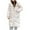 White Outerwear, variant on jtjvou Women's Faux Fur Hood Long Puffer Winter Coat Trendy 2023 Padded Down Jackets Full Zip Up Parka Coats for Women Gray,L