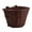 Coffee, variant on front D-shaped handlebars basket wicker woven tool