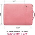 thumbnail image 3 of Funda para portátil RAINYEAR de 13,3 pulgadas compatible con MacBook Pro M1 M2 de 14" A2442, 13,6" A2681, 13,3 Air Pro A2338 A2337 y, 3 of 4