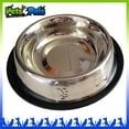 thumbnail image 4 of Pets4Pals Dog Bowl Set of 2 Food Bowls for Cat Dogs Stainless Steel 16oz, 4 of 6