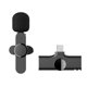 thumbnail image 1 of Micrófono De Radio Lavalier Inalámbrico Compatible Con Tabletas De Teléfonos Andriod - Sistema De Micrófono Lavalier De Solapa Inalámbrico Para Grabar Entrevistas Minnieouse EL017267-01, 1 of 5