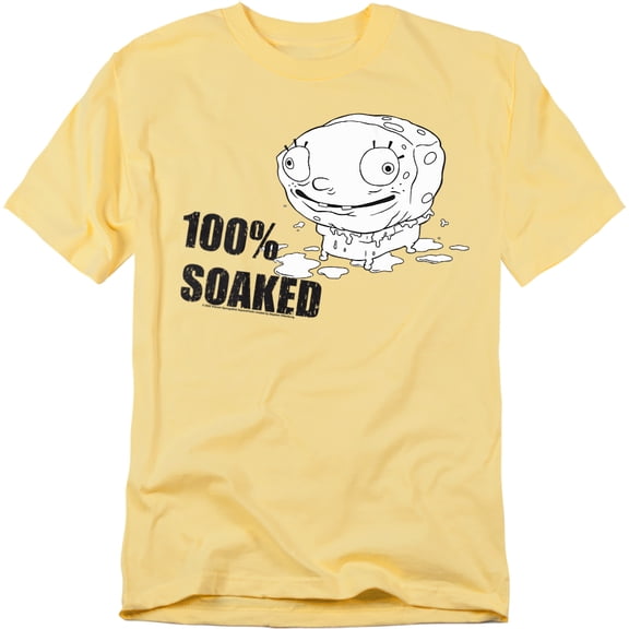 Spongebob T-Shirt 100% Soaked Unisex Graphic Tee For Men & Women