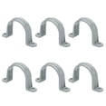 thumbnail image 1 of Abrazadera de conducto de plástico con 2 agujeros, soporte de tubo de plástico para tuberías y cables de conducto de 1-1/4", 1 of 6