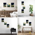 thumbnail image 2 of Cuadro Decorativo Canvas Revolution Set De 3 Cuadros 30x45 cm Sol y Montaña Oro, 2 of 5