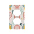 thumbnail image 3 of Switch Panel Switch Decoration 2.76x4.53x0.28 Inches Unused Outlet Cover Switch Plate Wall Plates Living Room Kitchen Bedroom Study Switches Cartoon Lion, 3 of 8