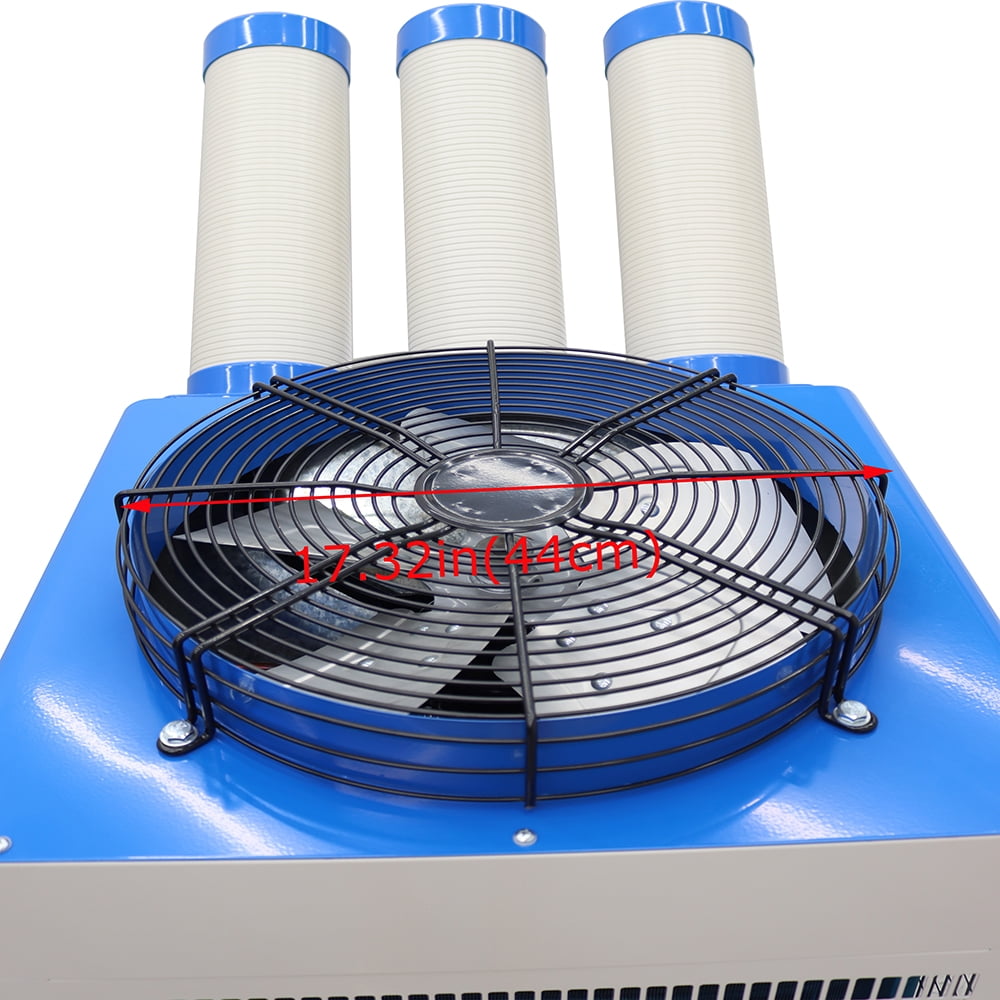 EQCOTWEA Industrial Spot Cooler Air Conditioner Cooling Aircon 220V Three Column 910m³/h Mobile