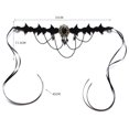 thumbnail image 5 of KAKOWELY Collier Col Roulé Halloween Collier Col Roulé Gothique Colliers Col Roulé Costumes Collier Col Roulé Bijoux 12.2"X4.53"X0.2", 5 of 5